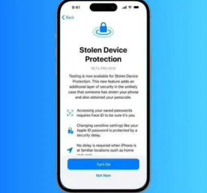 南京苹果授权维修店分享被盗设备保护功能开启方法 