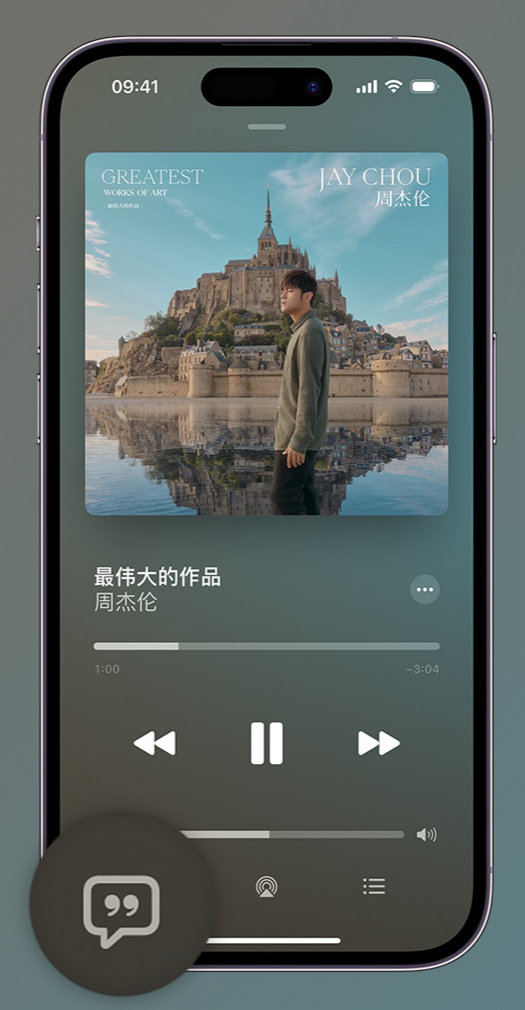 南京iphone维修分享如何在iPhone上使用Apple Music全新唱歌功能 