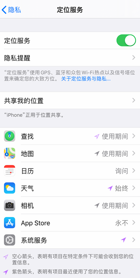 南京苹果手机维修分享iPhone 状态栏中时间显示为蓝色图标是什么情况 